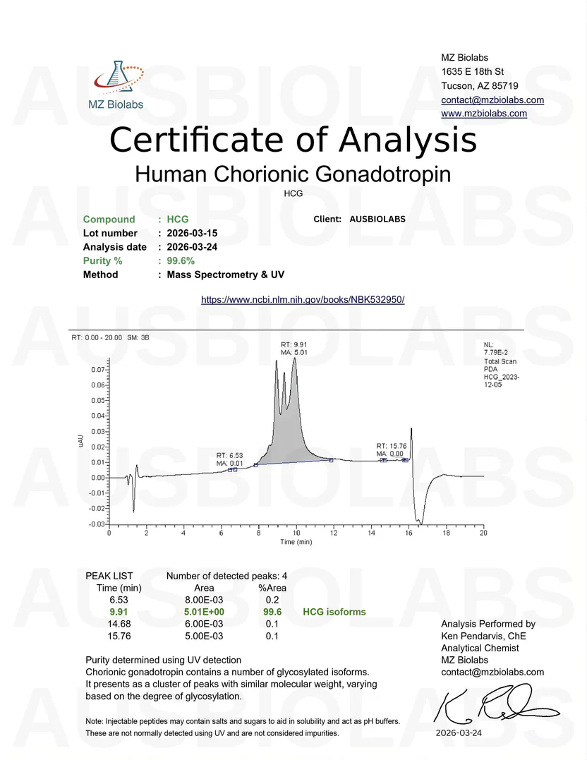 Buy HCG 10000IU– Premium Research Peptide Australia 2 Buy HCG 10000IU– Premium Research Peptide Australia - Image 2
